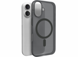 Silikonový kryt Puro Puro Daylight MagSafe pro iPhone 16 Plus – černý