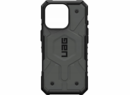 UAG UAG Pathfinder Magsafe - ochranné pouzdro pro iPhone 16 Pro kompatibilní s MagSafe (stříbrné)