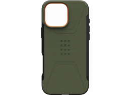 UAG UAG Civilian Magsafe - ochranné pouzdro pro iPhone 16 Pro Max kompatibilní s MagSafe (olivový)