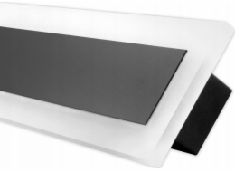 LVT nástěnné svítidlo LVT Durango 8013 venkovní nástěnné svítidlo zahradní nástěnné svítidlo IP65 1x38W LED 4500K 1900lm černá/bílá