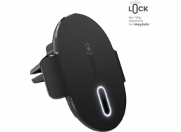 Speck Speck Charging Vent Mount + ClickLock - Držák do auta pro bezdrátové nabíjení MagSafe (černý)