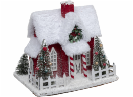 Vánoční dekorace Atmosphera Santa s House, 24 x 18,5 cm