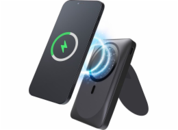 Powerbanka ForCell FORCELL F-ENERGY F10K2 MagStand powerbanka kompatibilní s MagSafe PD QC3.0 5A 20W 10 000 mAh černá