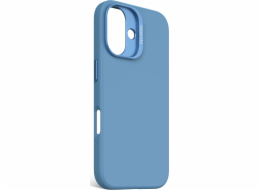 Decoded Decoded AntiMicrobial Silicone Backcover - silikonové ochranné pouzdro pro iPhone 16 kompatibilní s MagSafe (vzduchově modré)