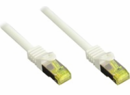 Dobré připojení CAT 7 Patchcord bílý 0,5M (8070-005W)