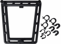 Basil Adaptér pro přední a zadní nosič BASIL MIK SIDE FRAME ADAPTER pro montáž sedlových brašen, černý (NOVINKA 2024)