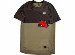 100% Pánské tričko 100% CELIUM Jersey krátký rukáv Army vel. M (NOVÉ)