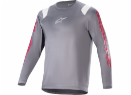 Alpinestars ALPINESTARS A-SUPRA ASTAR LS JERSEY, tmavě šedá, Velikost: M