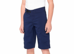 100% Junior šortky 100% RIDECAMP šortky námořní velikost 26 (40 EUR)