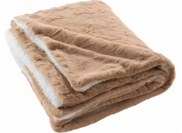 Design interiéru Plyšová deka z umělé kožešiny, SAND