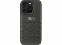 Audi Audi Synthetic Leather iPhone 16 Pro 6.3 černo/černý pevný obal AU-TPUPCIP16P-GT/D2-BK