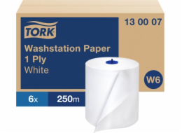 Tork Tork – utěrka na čištění celulózového papíru, 1 vrstva, 250 m, W6 – 6 rolí