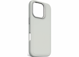Decoded Decoded Decoded Antimicrobial Silicone Stacks Backcover – silikonové ochranné pouzdro kompatibilní s MagSafe pro iPhone 16 Pro (kamenně šedé)