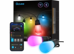 Inteligentní venkovní svítidla Govee Govee H7020 RGBIC | LED osvětlení | Externí, RGBICWW, 2,4 GHz Wi-Fi, Bluetooth