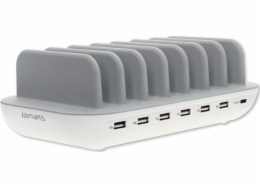 4 chytrá nabíječka 6x USB-A 1x USB-C 2,4 A (MP462310)