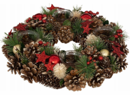 Atmosphera adventní věnec, svícen na 4 svíčky, O 34 cm