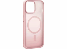 Silikonové pouzdro Puro Puro Gradient MagSafe pro iPhone 15 – růžové