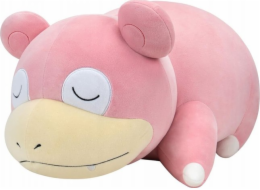 Jazwares POKEMON Spící plyš Slowpoke, plyš, 45 cm
