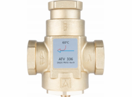 Afriso Teplotní ventil ATV 336, DN25, Rp1, kvs 9, 60°C (S)