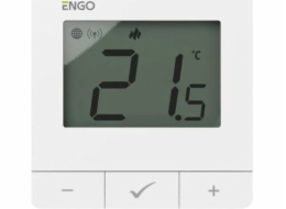 Salus Internet přisazený regulátor teploty ZigBee/868 MHz, bílý, bateriový