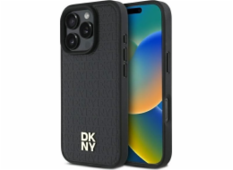 DKNY DKNY DKHMP16XPSHRPSK Pevné pouzdro na iPhone 16 Pro Max 6.9 černo/černé Logo MagSafe