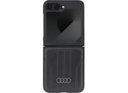 Audi Audi Syntetická kůže MagSafe Z Flip6 F741 černá/černá pevná skříň AU-TPUPCFlip6-Q5/D1-BK