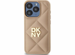 DKNY DKNY DKHCP14XPQDSLE iPhone 14 Pro Max 6.7 béžová/béžová prošívané logo