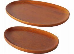 Sada dřevěných podnosů Boltze TORIN, 20-29 cm