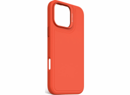 Decoded Decoded Decoded Antimicrobial Silicone Stacks Backcover – silikonové ochranné pouzdro kompatibilní s MagSafe pro iPhone 16 Pro Max (mandarinka)