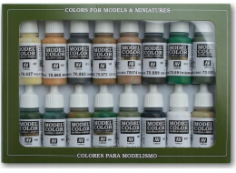 Vallejo Vallejo: 70.109 - Model Color Set - Allied Forces WWII (16 x 18 ml)