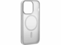 Silikonový obal Puro Puro Gradient MagSafe pro iPhone 15 Pro Max – stříbrný