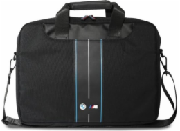 BMW taška BMW BMCB15COMPVSKL Bag 16 Black Nylon Blue Stripe