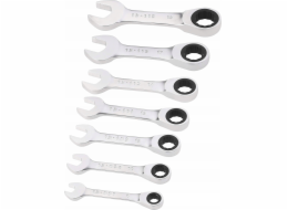 Stanley Ratchet klíče, ploché, krátké, 8-19mm, 7 ks.