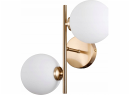 Italux Italux Mirellio WL-66463-2-HB nástěnné svítidlo 2x5W G9 bílá/mosaz