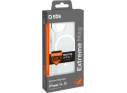 Pouzdro SBS Mobile SBS D3O MagSafe pro iPhone 14 / 13 - průhledné
