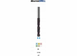 Vrtačka ventilátorová DRILL WEGLIK FI 10,20 71/118MM 5xD HA12 VHM AT IK MASTERDRILL DIN 6537