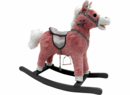 Houpací kůň LeanToys 74 cm Sounds Pink