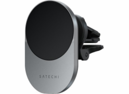 Bezdrátová nabíječka do auta Satechi Satechi Qi2 – bezdrátová nabíječka do auta Qi2 15W kompatibilní s MagSafe (vesmírně šedá)