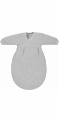 Alvi ALVI Spací pytel vnitřní Jersey organická bavlna melange šedá 56, 0,5 TOG