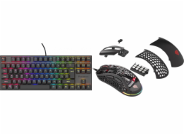 Klávesnice Genesis Thor 303 TKL – Outemu Peach Silent (NKG-1881) + myš Xenon 800