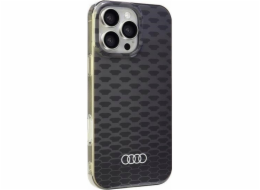 Audi Audi IML vzor šití MagSafe iPhone 16 Pro Max 6.9 černý/černý pevný obal AU-IMLMIP16PM-Q5/D3-BK