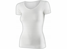 Brubeck SS1398W Dámské tričko s krátkým rukávem COMFORT MERINO krémové L