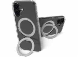 dbramante dbramante1928 Iceland Ultra D3O MS Kick - ochranné pouzdro se stojánkem pro iPhone 16 kompatibilní s MagSafe (čiré)