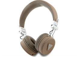 Sluchátka Guess Guess Bluetooth ENC GUBH70PGTSPSW s hnědým zrnem klasického kulatého tvaru