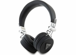 Guess Guess Bluetooth ENC GUBH70PGTSPSK sluchátka do uší černá/černá Grained Classic Round Shape