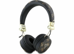 Guess Bluetooth ENC GUBH70E4PTMK sluchátka do uší černá/černá 4G trojúhelníkový kulatý tvar