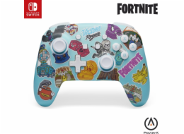 PowerA SWITCH Pad Wireless Pad Enhanced Fortnite Sticker Mania