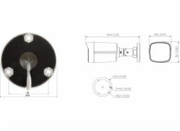 IP kamera Dahua Technology IPC-HFW1239TL1-A-IL-0360B Smart Dual Light IP KAMERA - 1080p 3,6 mm DAHUA