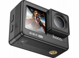 Kamera Hoco HOCO sportovní kamera se dvěma displeji 1,3 + 2 anti-shake IPS 4K DV102 černá