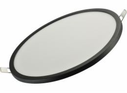 Stropní svítidlo Azzardo Moderní stropní svítidlo černé AZzardo SLIM led AZ4164
